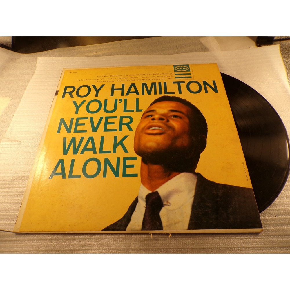 Roy Hamilton You'll Never Walk Alone Vinyl LP Epic Records LN 3294 Mono 1956 Pop
